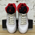 Air Jordan 5 Fire Black Tongue (2025) Sz 9