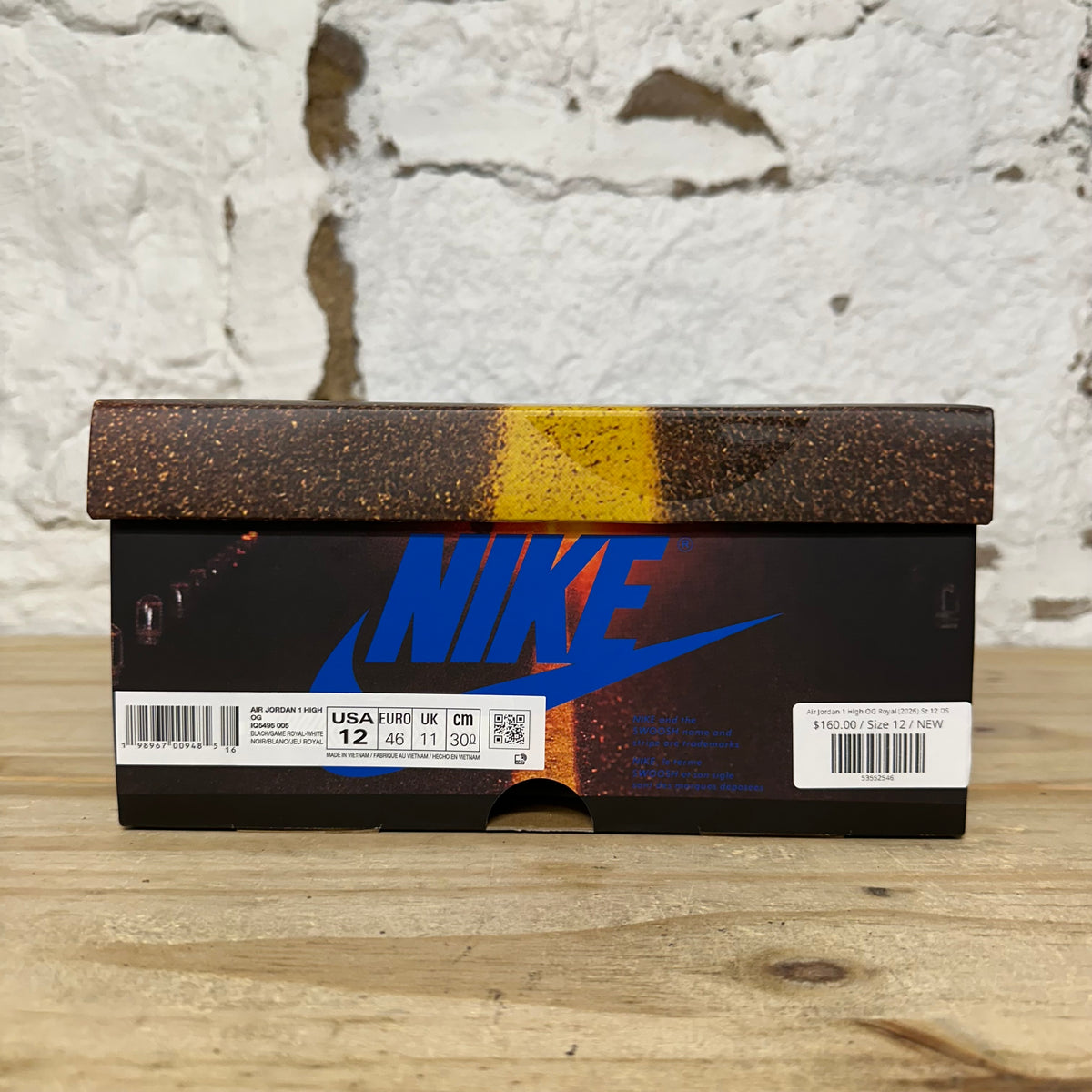 Air Jordan 1 High OG Royal (2026) Sz 12 DS