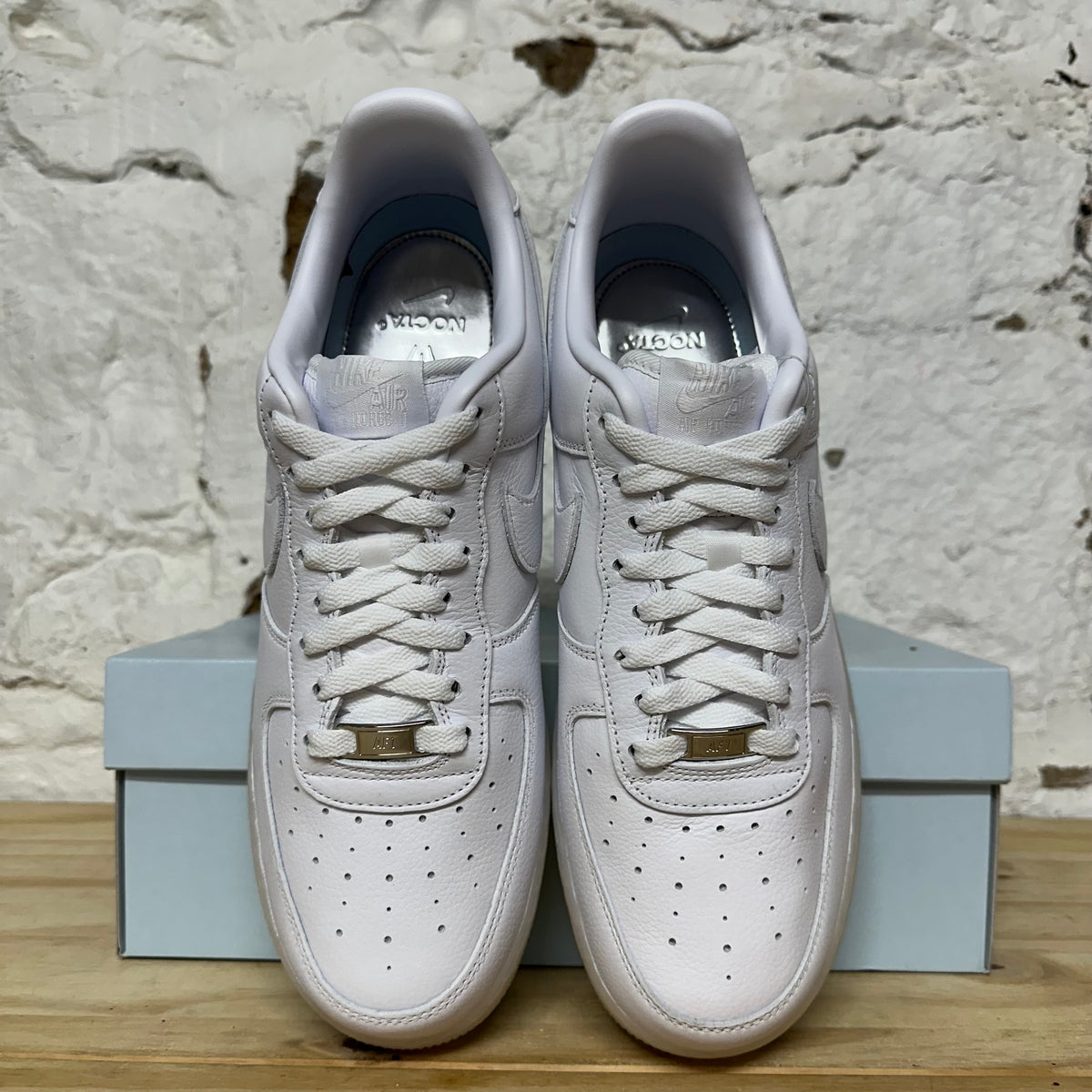 Nike Air Force 1 Drake NOCTA Certified Lover Boy White Cobalt Tint Sz 10.5 DS