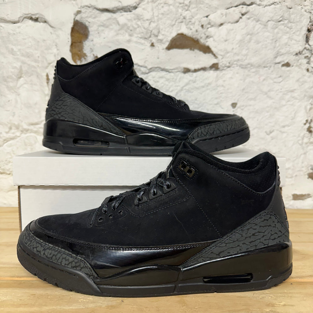 Air Jordan 3 Black Cat (2025) Sz 12