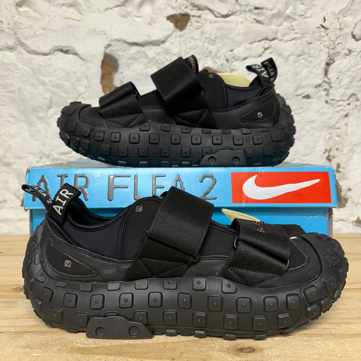 Nike CPFM Air Flea 2 CPFM Black Alabaster Sz 12