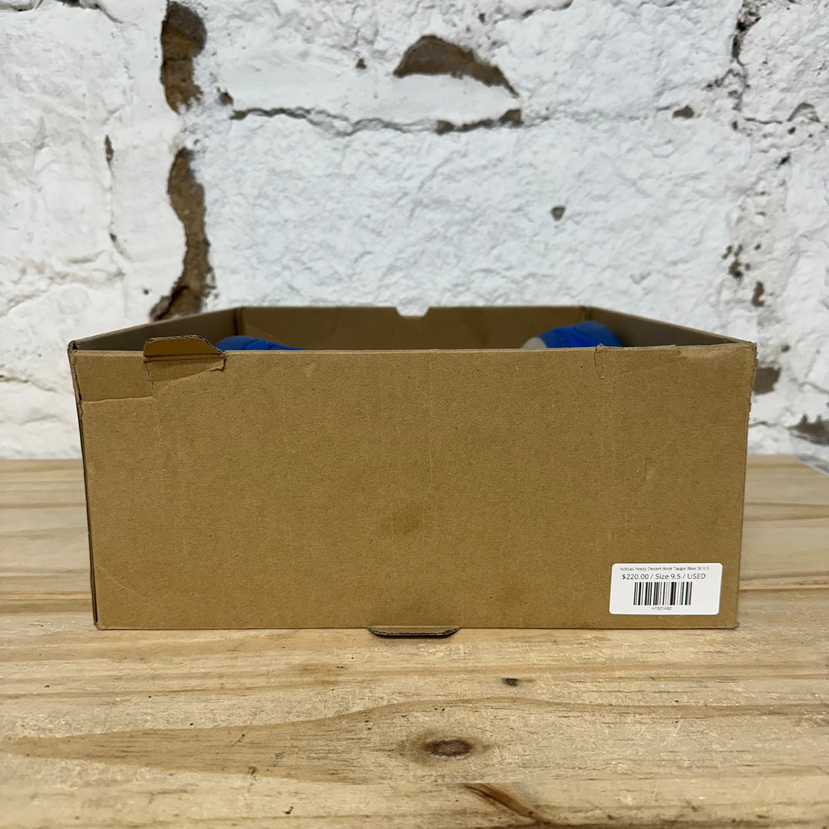 Yeezy Desert Boot Taupe Blue Sz 9.5