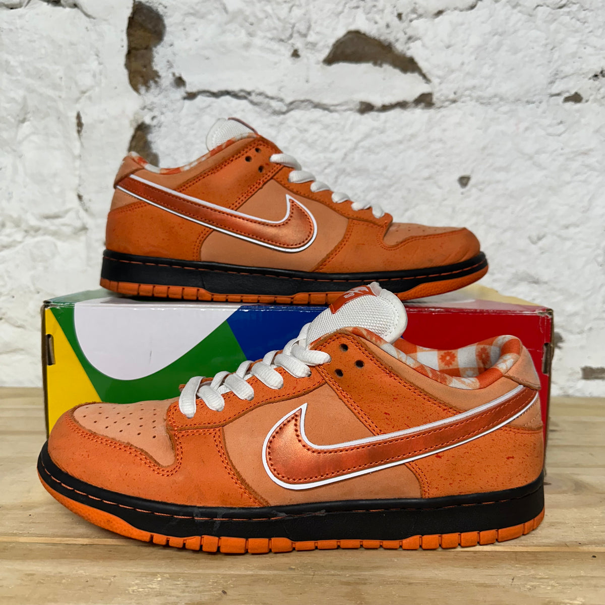 Nike SB Dunk Low Concepts Orange Lobster Sz 8.5