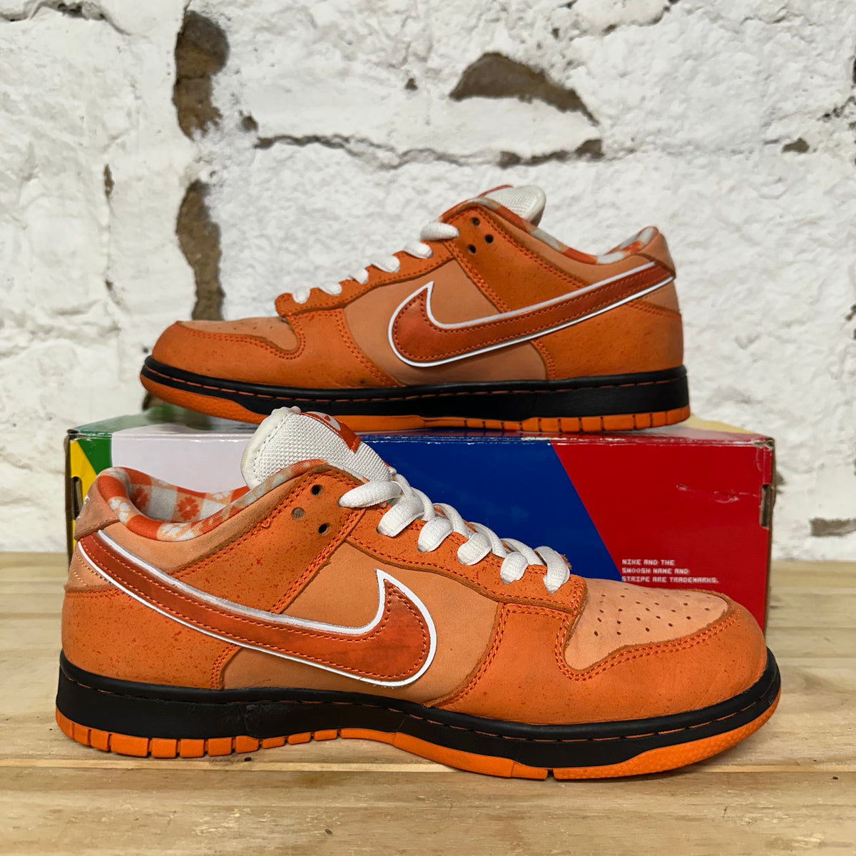 Nike SB Dunk Low Concepts Orange Lobster Sz 8.5