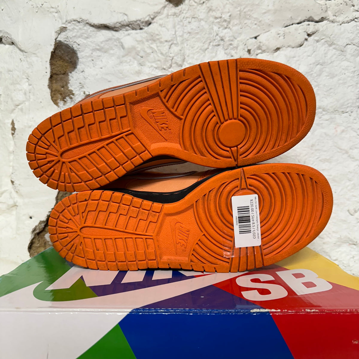 Nike SB Dunk Low Concepts Orange Lobster Sz 8.5