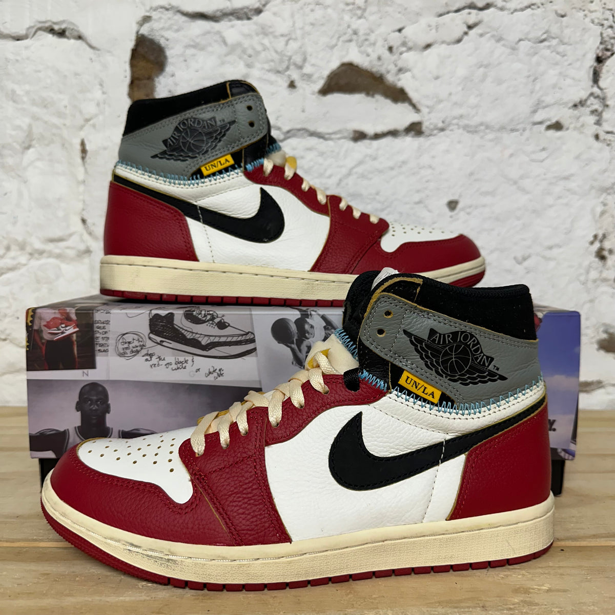 Air Jordan 1 High Union LA Chicago Shadow Sz 8.5