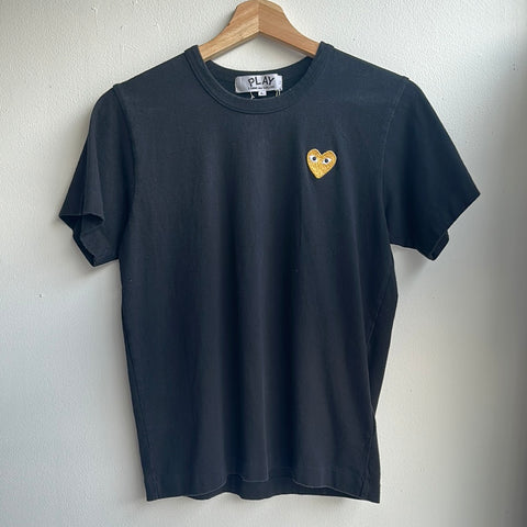 CDG Black T-Shirt Size L