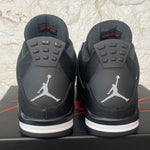 Air Jordan 4 Black Canvas Sz 11.5 D$