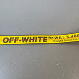 Off White Yellow Slim Belt