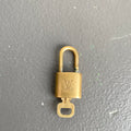 LV Brass Lock and Key