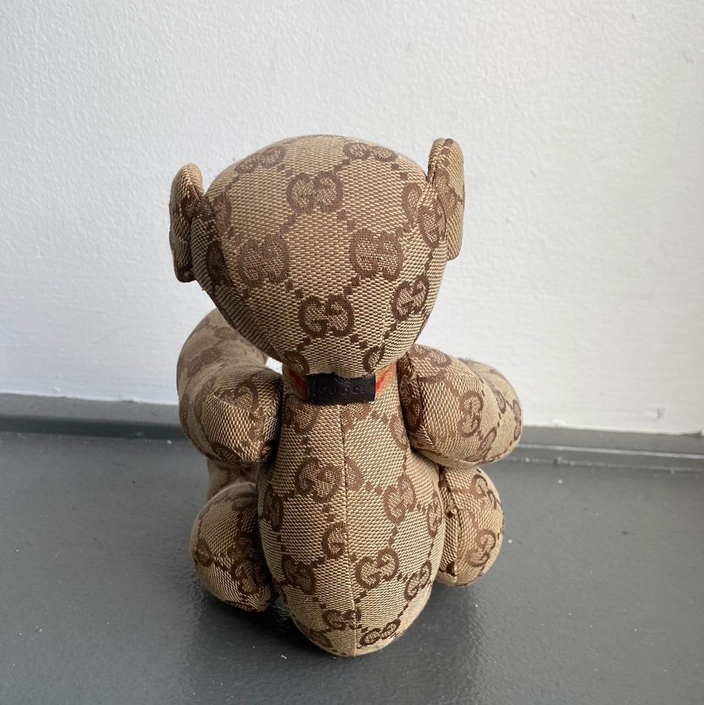 GUCCI Kid's Brown Logo Teddy Bear #20776 – ALL YOUR BLISS