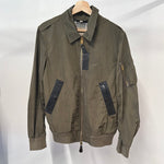 Burberry Nylon Bomber Jacket Sz M